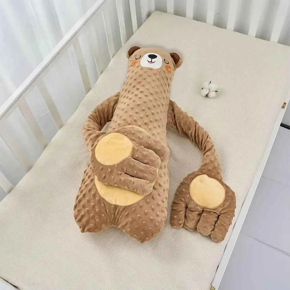 Baby Sleeping Pillow for Newborn Patting Doll with Soothing Palm Remote Control Electric Baby Hand Pillow Soothing Palm Patting